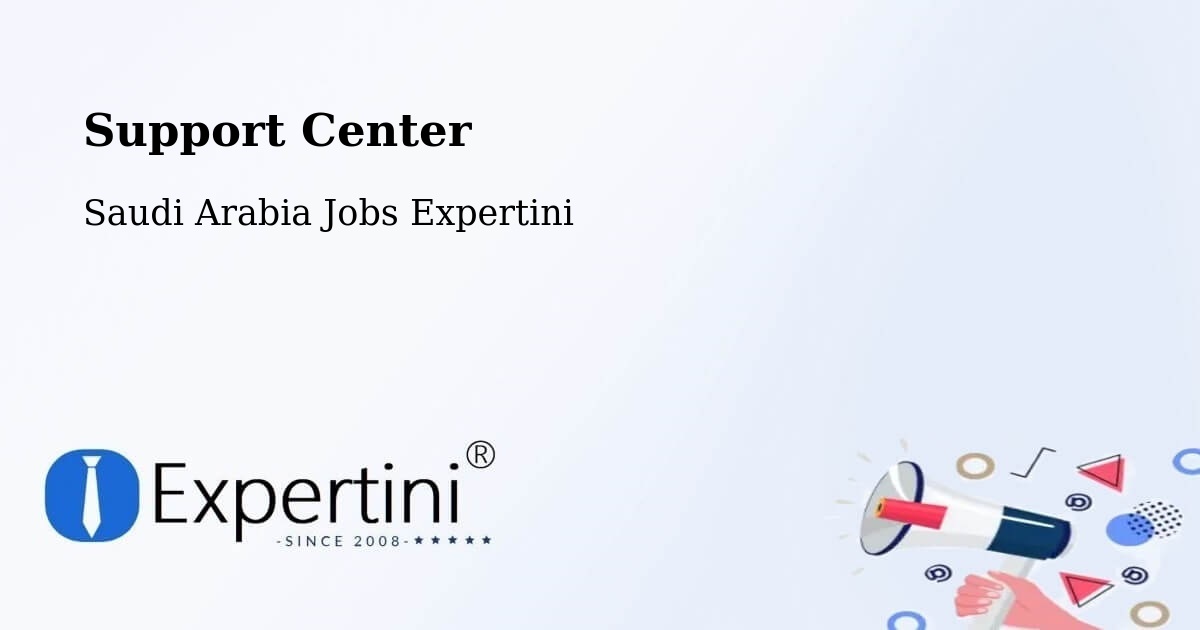 Support Services – As Sulayyil - Saudi Arabia Jobs Expertini